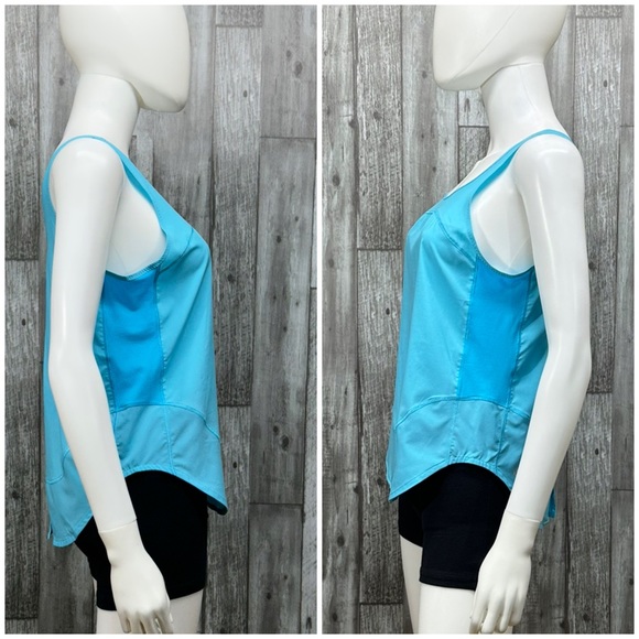 ⭐️Lululemon Run: Featherweight Singlet in Spry Blue [910] - Picture 2 of 5